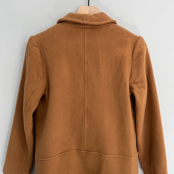 Sezane James Wool Coat Camel Size 38 - Picture 5 of 16